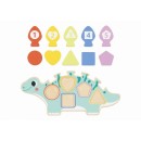 Ξύλινο Παζλ Δεινόσαυρος HP066 Hi Pando