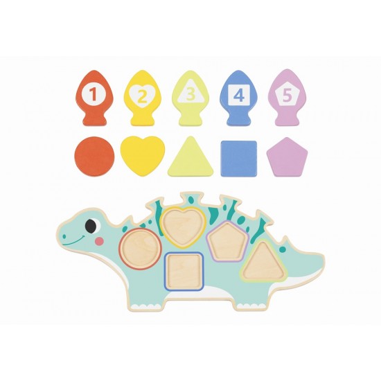 Ξύλινο Παζλ Δεινόσαυρος HP066 Hi Pando