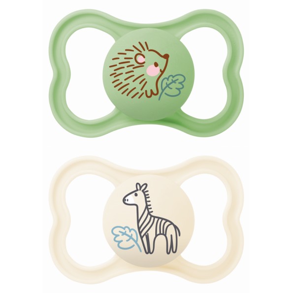 Πιπίλα Air Σιλικόνης 16+ μηνών - Unisex – Πράσινο - MAM