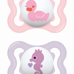 Πιπίλα Air Σιλικόνης 2-6 μηνών - Girl – Ροζ - MAM Πιπίλα Air Σιλικόνης 2-6 μηνών - Girl – Ροζ - MAM