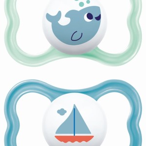 Πιπίλα Air Σιλικόνης 6-16 μηνών - Boy – Γαλάζιο - MAM