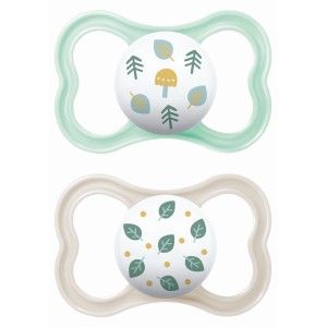 Πιπίλα Air Καουτσούκ 6-16 μηνών - Unisex – Κρεμ - MAM