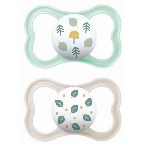 Πιπίλα Air Καουτσούκ 6-16 μηνών - Unisex – Κρεμ - MAM