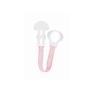 Clip – Κορδέλα στήριξης πιπίλας - Girl – Ροζ - MAM