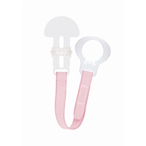 Clip – Κορδέλα στήριξης πιπίλας - Girl – Ροζ - MAM