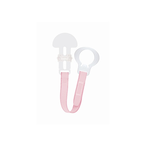 Clip – Κορδέλα στήριξης πιπίλας - Girl – Ροζ - MAM