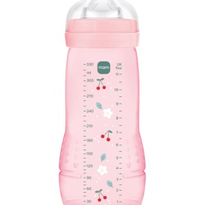 Μπιμπερό Easy Active™ Baby Bottle 330ml - Girl – Ροζ - MAM