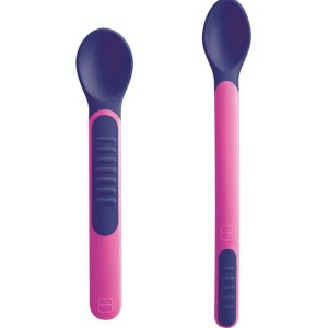 Θερμοευαίσθητα Κουταλάκια με Θήκη - Girl – Ροζ - MAM