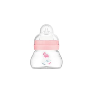 Μπιμπερό Γυάλινο Feel Good 90ml - Girl – Ροζ - MAM
