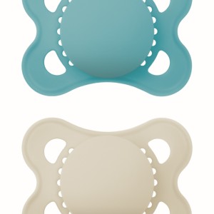 Πιπίλα Original Unprinted Σιλικόνης 2-6 μηνών - Boy - Μπλε - MAM