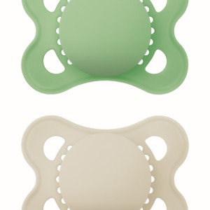 Πιπίλα Original Unprinted Σιλικόνης 2-6 μηνών - Unisex – Πράσινο - MAM