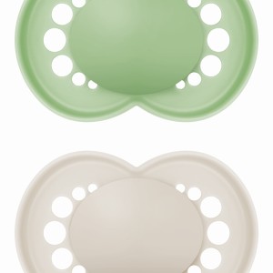 Πιπίλα Original Unprinted Σιλικόνης 6-16 μηνών - Unisex – Πράσινο - MAM