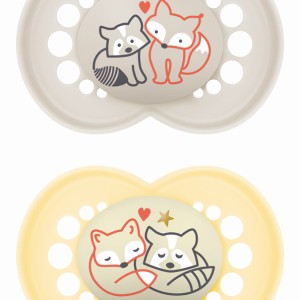 Σετ Πιπίλες Day & Night 6-16 μηνών - Unisex – Κρεμ - MAM