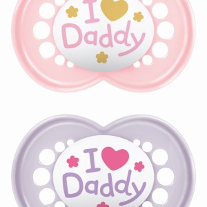 Πιπίλα Ι Love Mummy & Daddy Σιλικόνης 6-16 μηνών - Girl – Μωβ - MAM Πιπίλα Ι Love Mummy & Daddy Σιλικόνης 6-16 μηνών - Girl – Μωβ - MAM