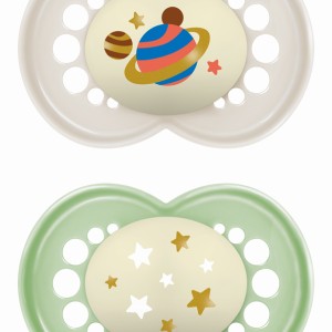 Πιπίλα Original Night Σιλικόνης 16+ μηνών - Unisex – Κρεμ - MAM Πιπίλα Original Night Σιλικόνης 16+ μηνών - Unisex – Κρεμ - MAM