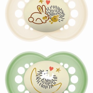 Πιπίλα Original Night Σιλικόνης 6-16 μηνών - Unisex – Πράσινο - MAM Πιπίλα Original Night Σιλικόνης 6-16 μηνών - Unisex – Πράσινο - MAM