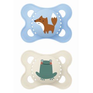 Πιπίλα Original Σιλικόνης 2-6 μηνών - Boy – Γαλάζιο - MAM