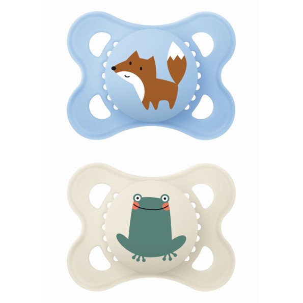 Πιπίλα Original Σιλικόνης 2-6 μηνών - Boy – Γαλάζιο - MAM