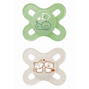 Πιπίλα Start Σιλικόνης 0-2 μηνών - Unisex – Πράσινο - MAM