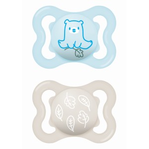 Πιπίλα Supreme Σιλικόνης 2-6 μηνών - Boy – Γαλάζιο - MAM