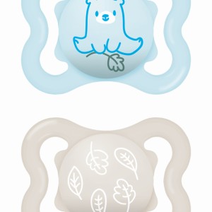 Πιπίλα Supreme Σιλικόνης 2-6 μηνών - Boy – Γαλάζιο - MAM