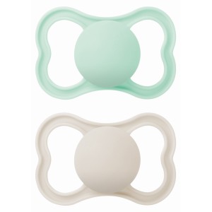 Πιπίλα Supreme Σιλικόνης 6-16 μηνών - Unisex – Κρεμ - MAM