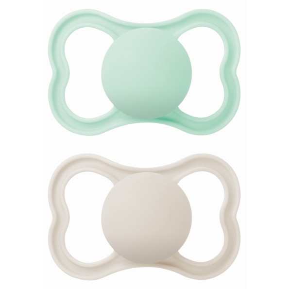 Πιπίλα Supreme Σιλικόνης 6-16 μηνών - Unisex – Κρεμ - MAM