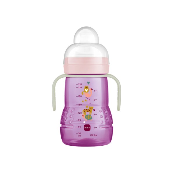 Trainer+ Night 220ml - Girl – Ροζ - MAM