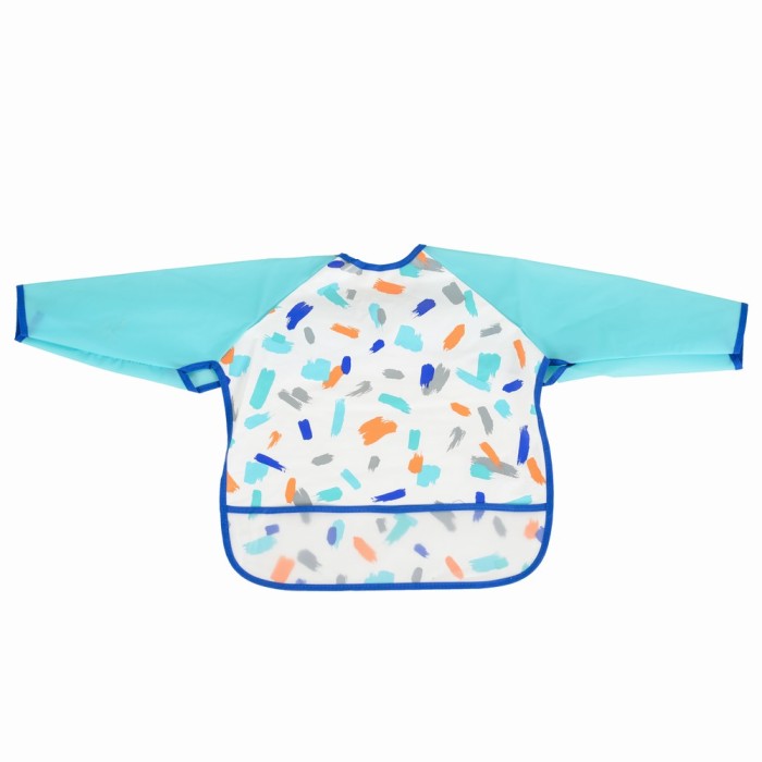 Ολόσωμη Σαλιάρα Με Μανίκια Holdy Blue Cangaroo