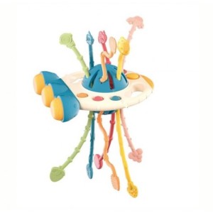 Παιχνίδι Σιλικόνης - Μασητικό UFO Sobebear Blue 