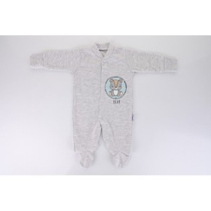 Amomi Φορμάκι Interlock Bear Grey Amomi Φορμάκι Interlock Bear Grey