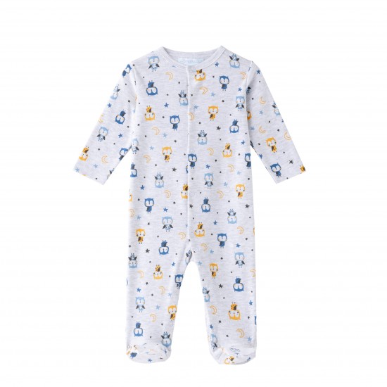 Amomi Φορμάκι Interlock Γκρι Κουκουβάγιες