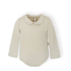 Bamboom Βρεφικό Κορμάκι Με Στρογγυλή Λαιμόκοψη Sand