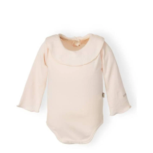 Bamboom Βρεφικό Κορμάκι Με Βολάν Pink