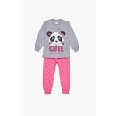 Bαμβακερή Πυζάμα Βρεφική Χειμερινή Με Τύπωμα Cute Pretty Baby