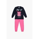 Bαμβακερή Πυζάμα Βρεφική Χειμερινή Με Τύπωμα Pop It Pretty Baby