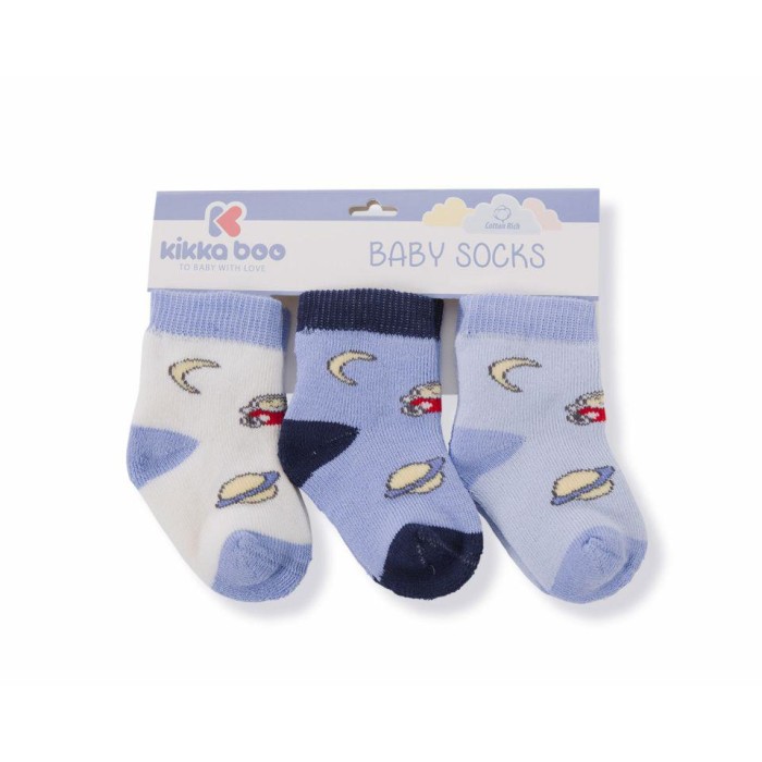 Βρεφικά Καλτσάκια Θερμικά Μπλε Ουρανός Kikka Boo