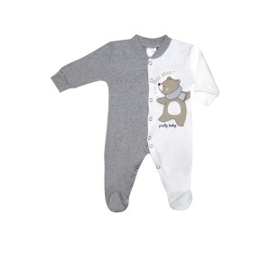 Βρεφικό Βαμβακερό Φορμάκι Free Hugs Χειμερινό Pretty Baby Βρεφικό Βαμβακερό Φορμάκι Free Hugs Χειμερινό Pretty Baby