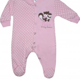 Βρεφικό Βαμβακερό Φορμάκι Nature Χειμερινό Pretty Baby