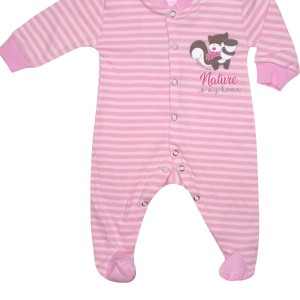 Βρεφικό Βαμβακερό Φορμάκι Nature Χειμερινό Pretty Baby