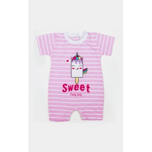 Βρεφικό Φορμάκι Βαμβακερό Sweet Κοντομάνικο Βρεφικό Φορμάκι Βαμβακερό Sweet Κοντομάνικο