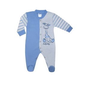 Βρεφικό Φορμάκι Βαμβακερό Καμηλοπάρδαλη Καλοκαιρινό Pretty Baby