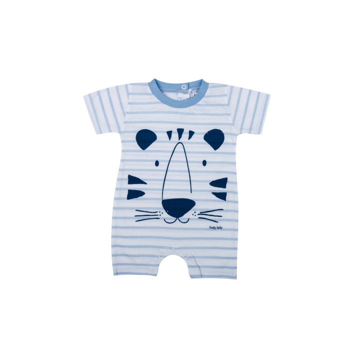 Βρεφικό Φορμάκι Βαμβακερό Leon Κοντομάνικο