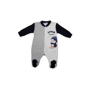 Βρεφικό Βαμβακερό Φορμάκι Little Friend Χειμερινό Pretty Baby