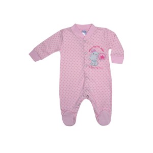 Βρεφικό Φορμάκι Βαμβακερό Love Mum Καλοκαιρινό Pretty Baby