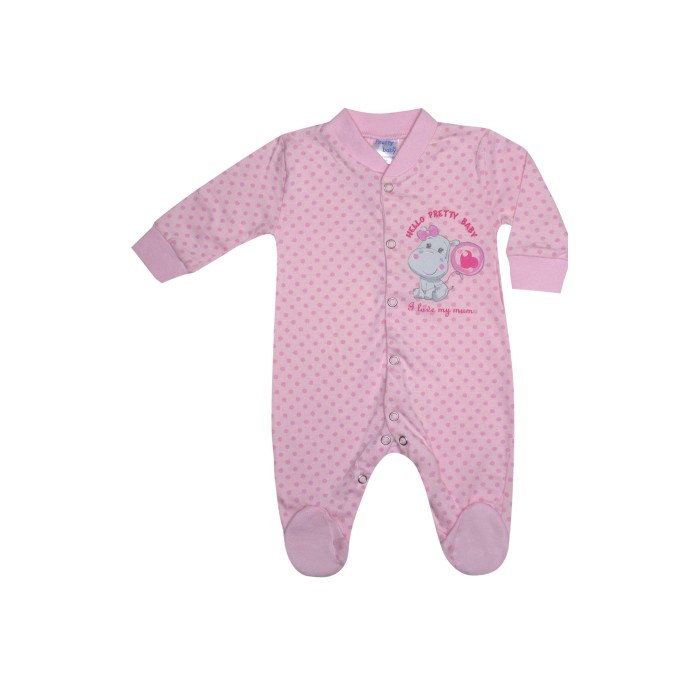 Βρεφικό Φορμάκι Βαμβακερό Love Mum Καλοκαιρινό Pretty Baby Βρεφικό Φορμάκι Βαμβακερό Love Mum Καλοκαιρινό Pretty Baby