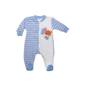 Βρεφικό Φορμάκι Βελουτέ Happy Fox Pretty Baby Βρεφικό Φορμάκι Βελουτέ Happy Fox Pretty Baby