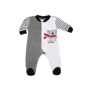 Βρεφικό Φορμάκι Βελουτέ Hello Pretty Baby Βρεφικό Φορμάκι Βελουτέ Hello Pretty Baby