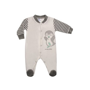 Βρεφικό Φορμάκι Βελουτέ Penguin Pretty Baby Βρεφικό Φορμάκι Βελουτέ Penguin Pretty Baby