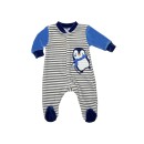 Βρεφικό Φορμάκι Βελουτέ Πιγκουίνος Pretty Baby